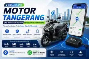 segera pasang gps motor tangerang